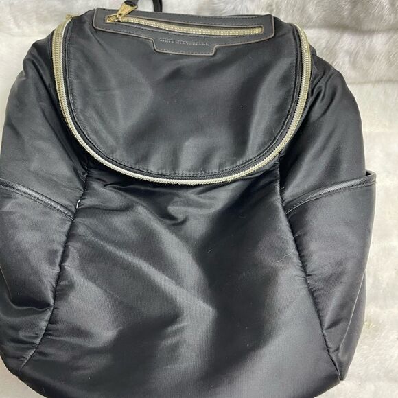 Aimee Kestenberg large Nylon bucket shape backpack with gold tone hardwares main image 4